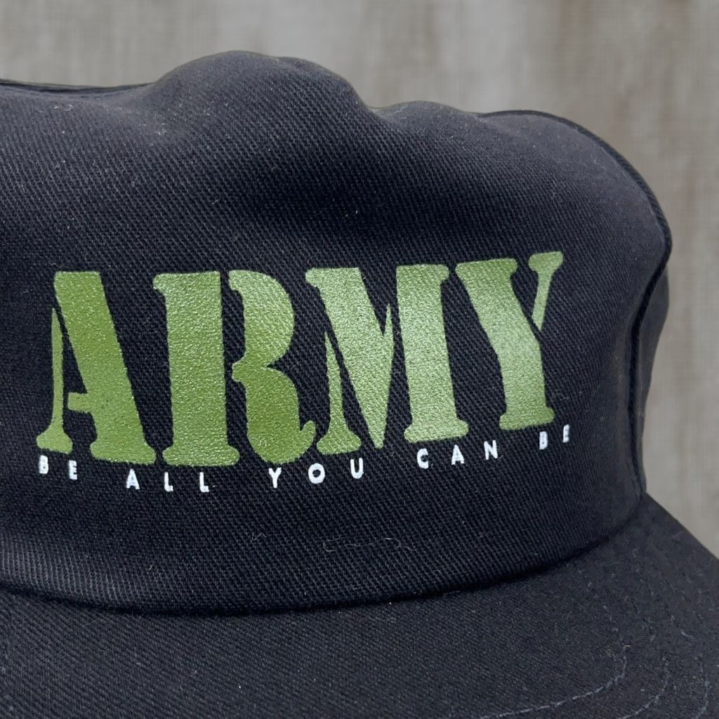 Vintage VINTAGE US Army Hat Cap Snapback USA Retired Veteran Black BO20 Size ONE SIZE - 1 Thumbnail