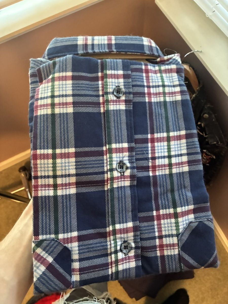 Sears Vintage 70s Sears flannel shirt Size US XL / EU 56 / 4 - 4 Thumbnail