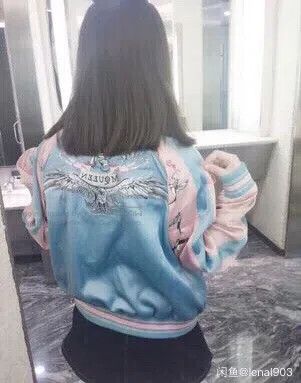 Alexander McQueen Alexander Mcqueen Pink and blue colour block silk baseball Size XS / US 0-2 / IT 36-38 - 2 Thumbnail