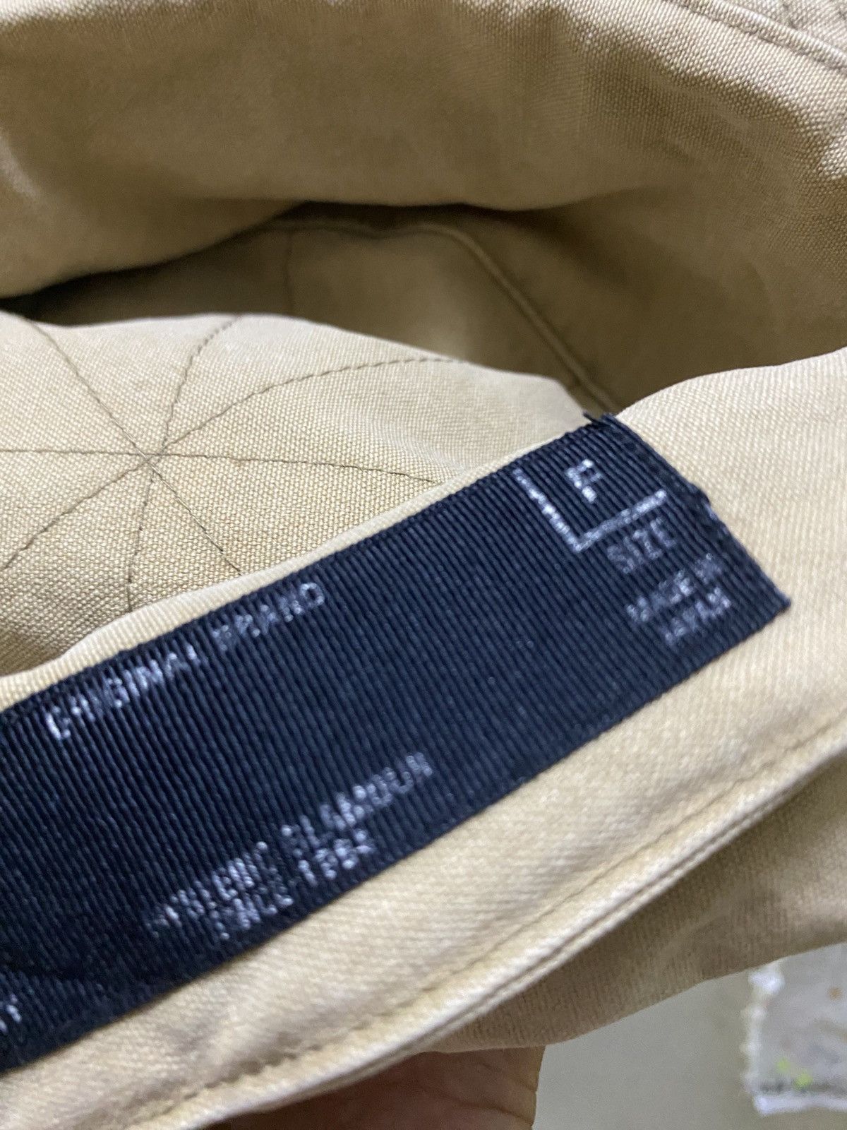 Hysteric Glamour Hysteric Glamour Japan Beige Military Field Cap Size ONE SIZE - 5 Thumbnail