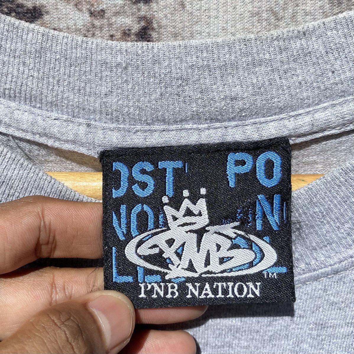 Vintage Vintage PNB Nation Hip Hop Shirt Bachit Spellout PNB Size US XL / EU 56 / 4 - 11 Thumbnail