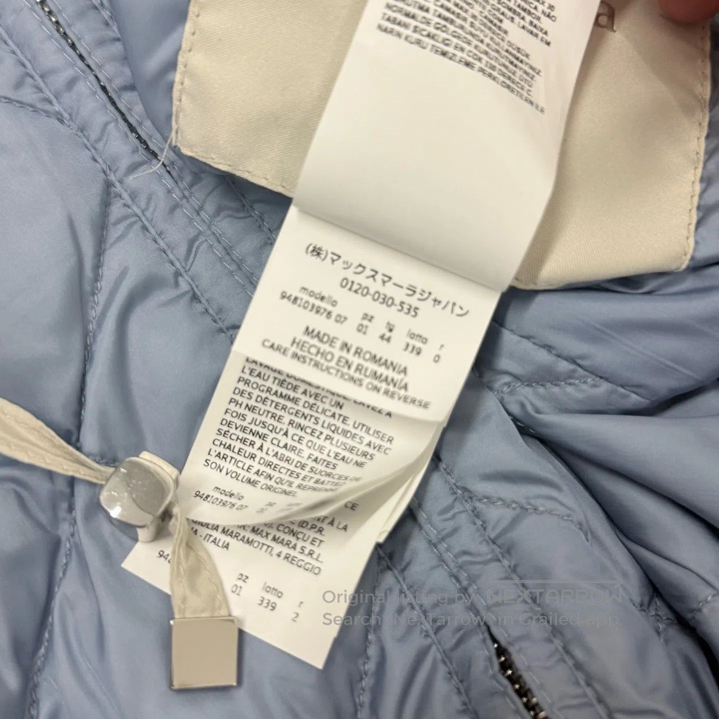 Max Mara Max Mara Reversible Hooded Long Down Jacket| Size S / US 4 / IT 40 - 5 Thumbnail
