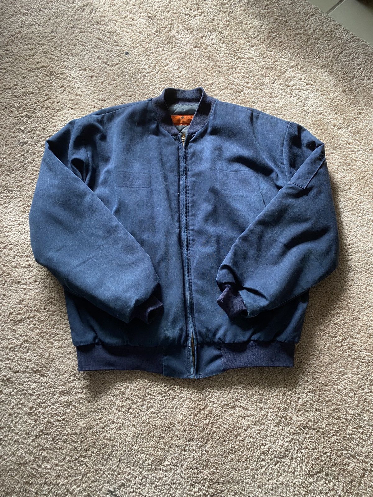 image of Bomber Jacket x Vintage Red Kap Bomber in Blue, Men's (Size XL)