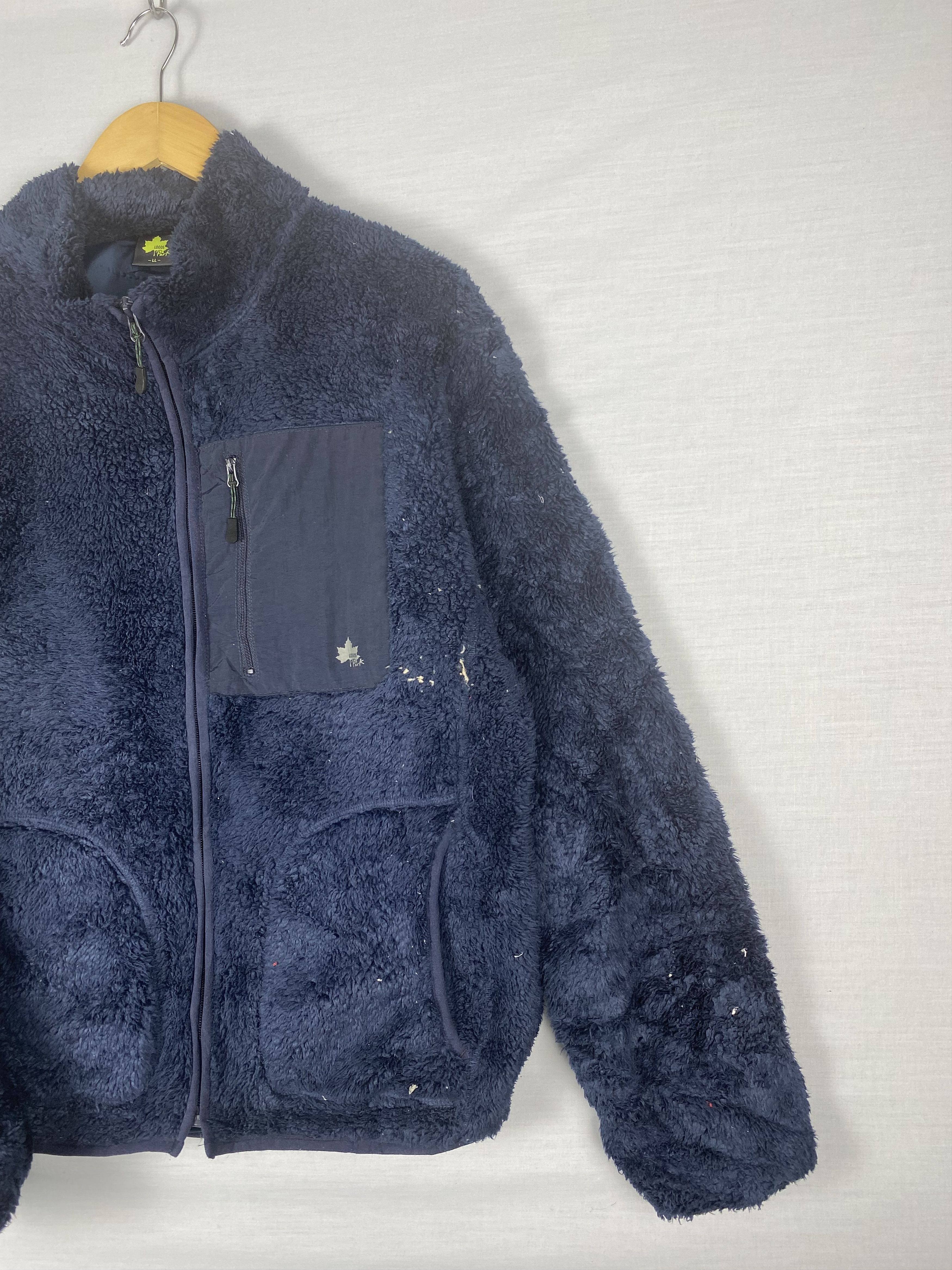 Japanese Brand Vintage Logos Park Zip Up Fleece Jacket Size US L / EU 52-54 / 3 - 4 Thumbnail