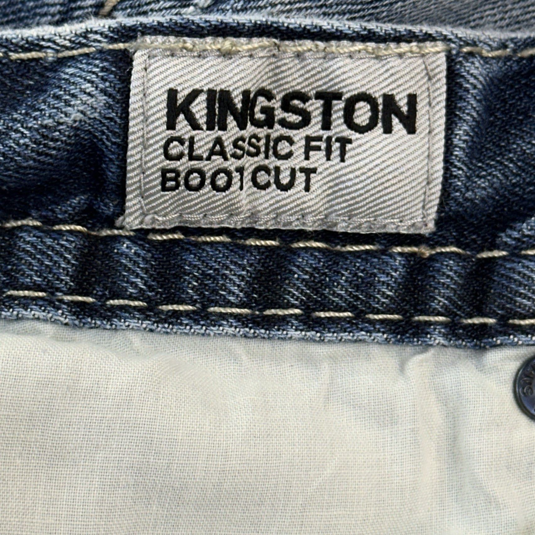 Express VINTAGE Express Jeans Mens 36x34 Kingston Classic Bootcut Pocket Flap Y2K Size US 36 / EU 52 - 7 Thumbnail