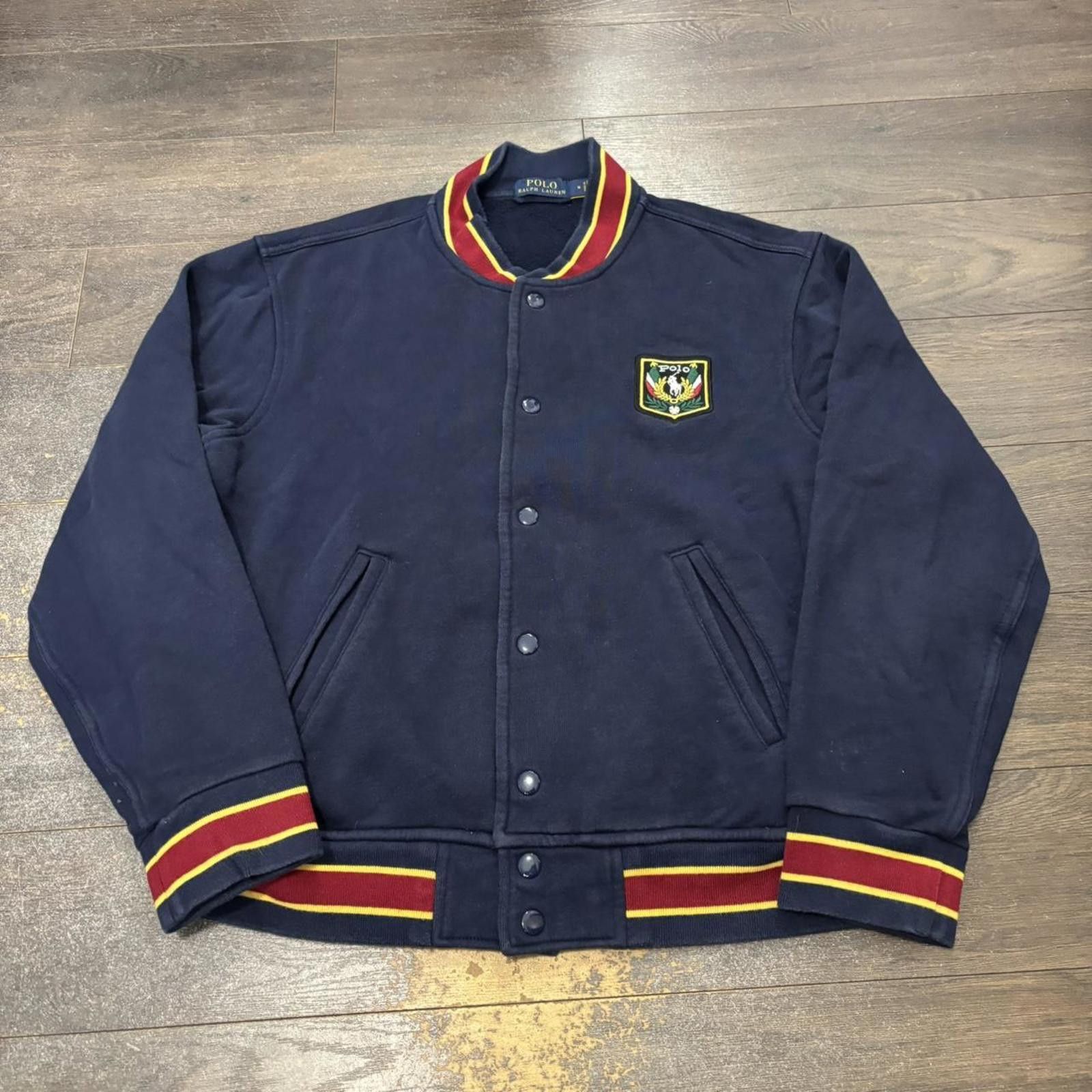 Polo Ralph Lauren vintage polo Ralph Lauren crest button up sweatshirt 00s M Size US M / EU 48-50 / 2 - 3 Thumbnail