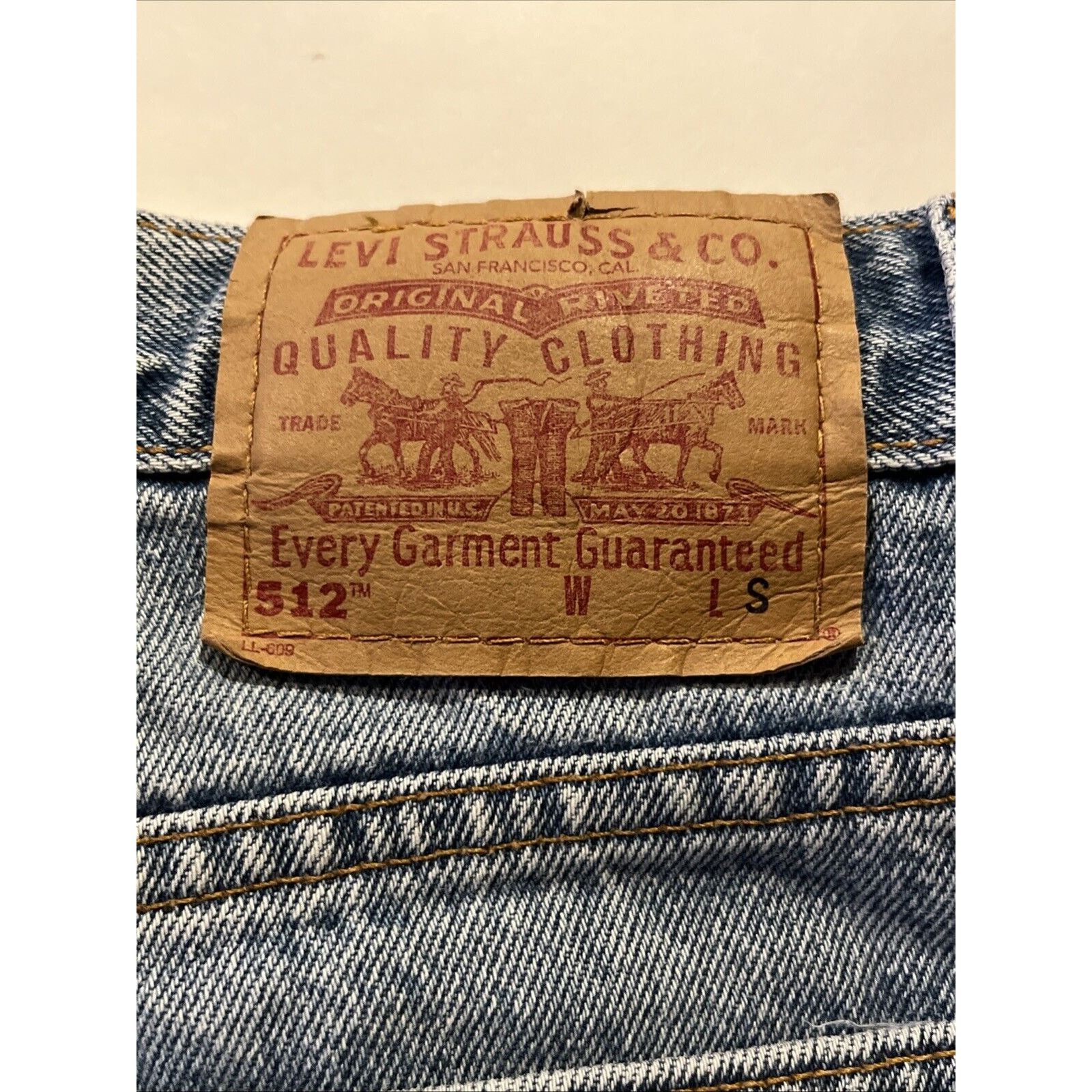Levi's Levi’s VTG 512 Jeans Men’s 28x29 Blue Slim Taper Light Wash Size US 28 / EU 44 - 3 Thumbnail
