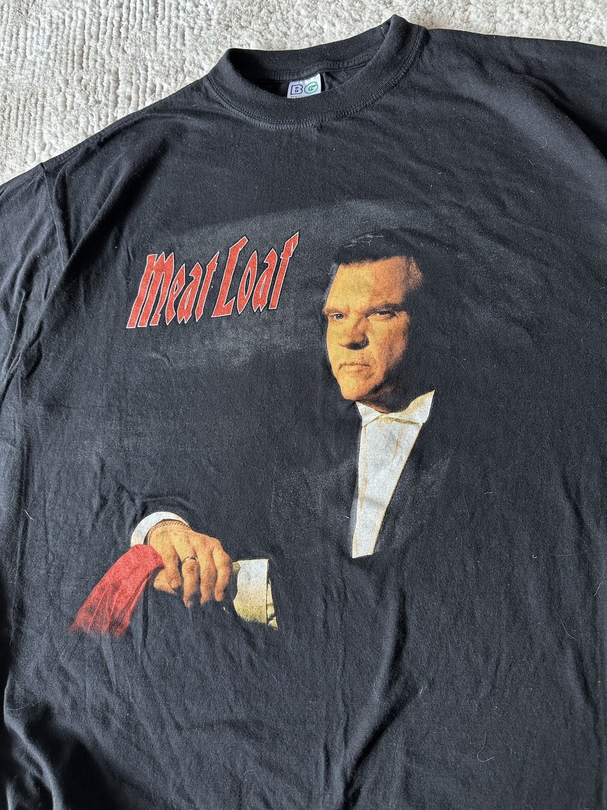 Band Tees × Vintage 1999 OG meat loaf merch tour rock concert aop graphic L/XL Size US L / EU 52-54 / 3 - 2 Thumbnail