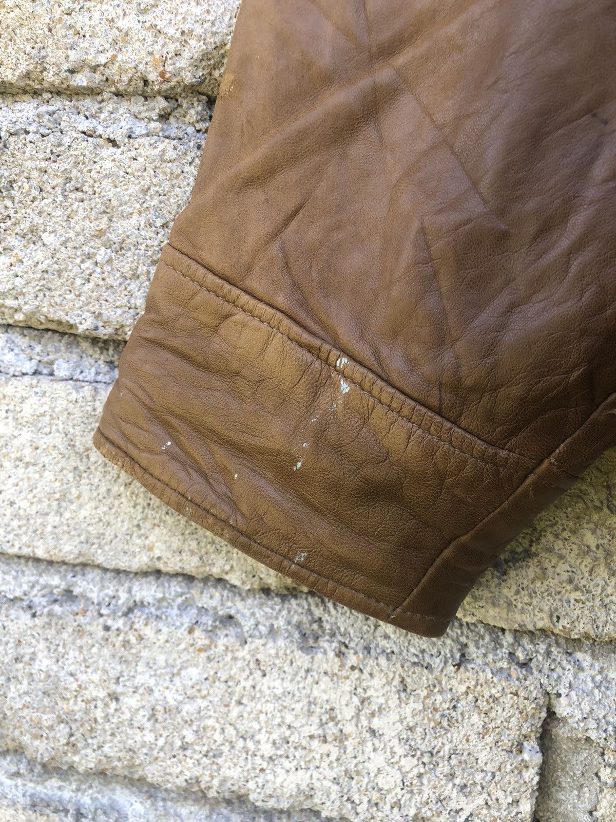 Vintage 💥RARE💥Vintage Marquis Leather Jacket Size L / US 10 / IT 46 - 12 Thumbnail