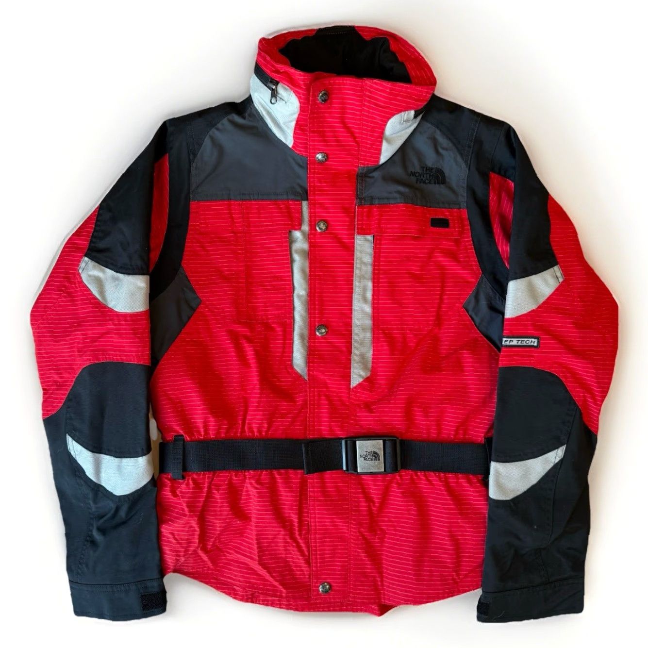 The North Face VINTAGE North Face Steep Tech Jacket Women's Small Red Full Zip Ski Winter Rendezous Size S / US 4 / IT 40 - 2 Thumbnail