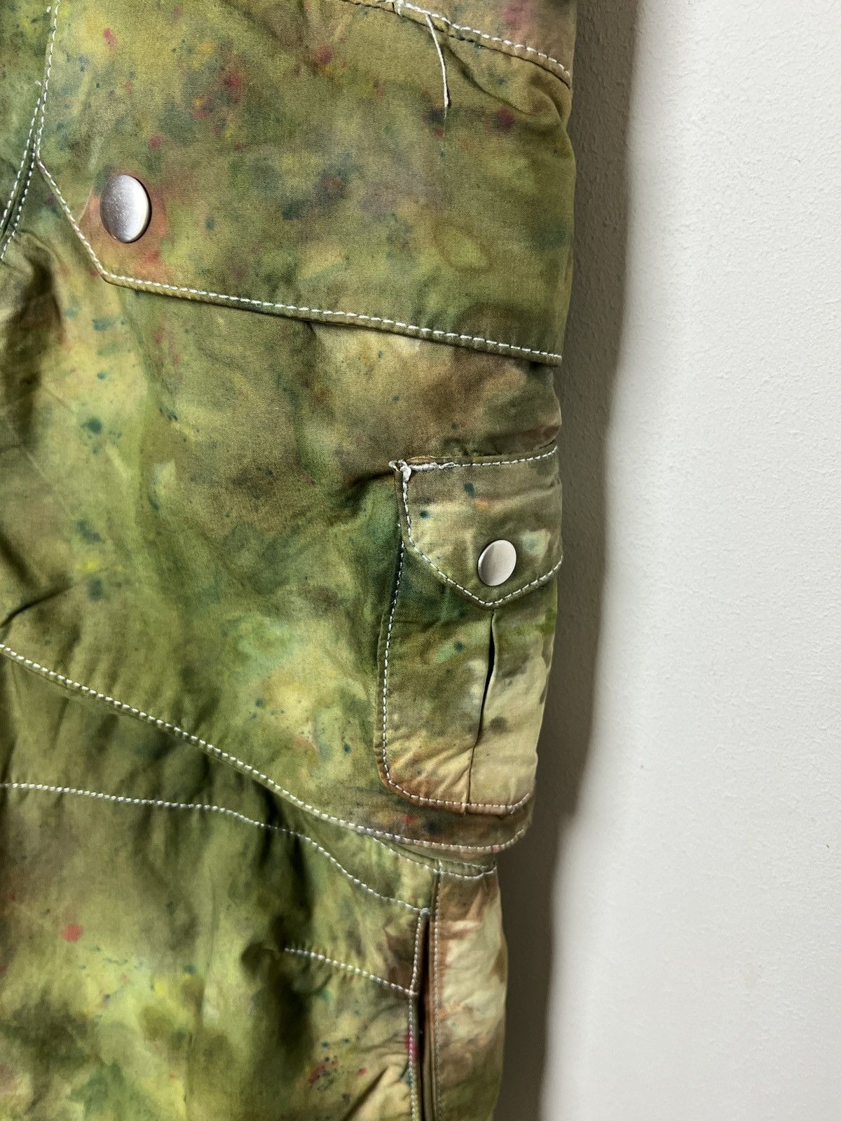 Polo Ralph Lauren ralph lauren tie dye cargo camo multipocket army pants Size US 33 - 12 Thumbnail