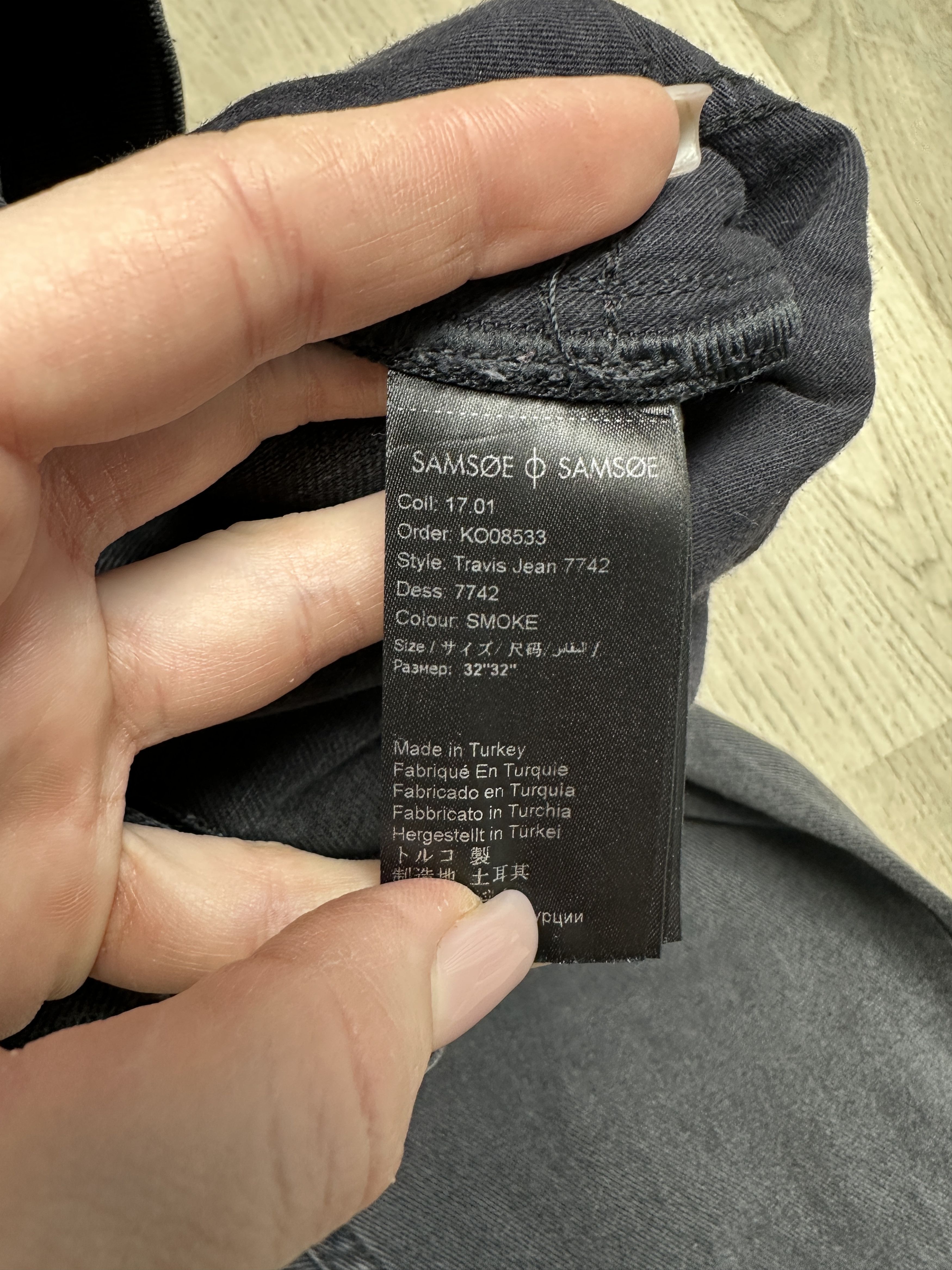 Samsoe Samsoe Samsoe & Samsoe Mens Denim Pants Jeans Size US 32 / EU 48 - 5 Thumbnail