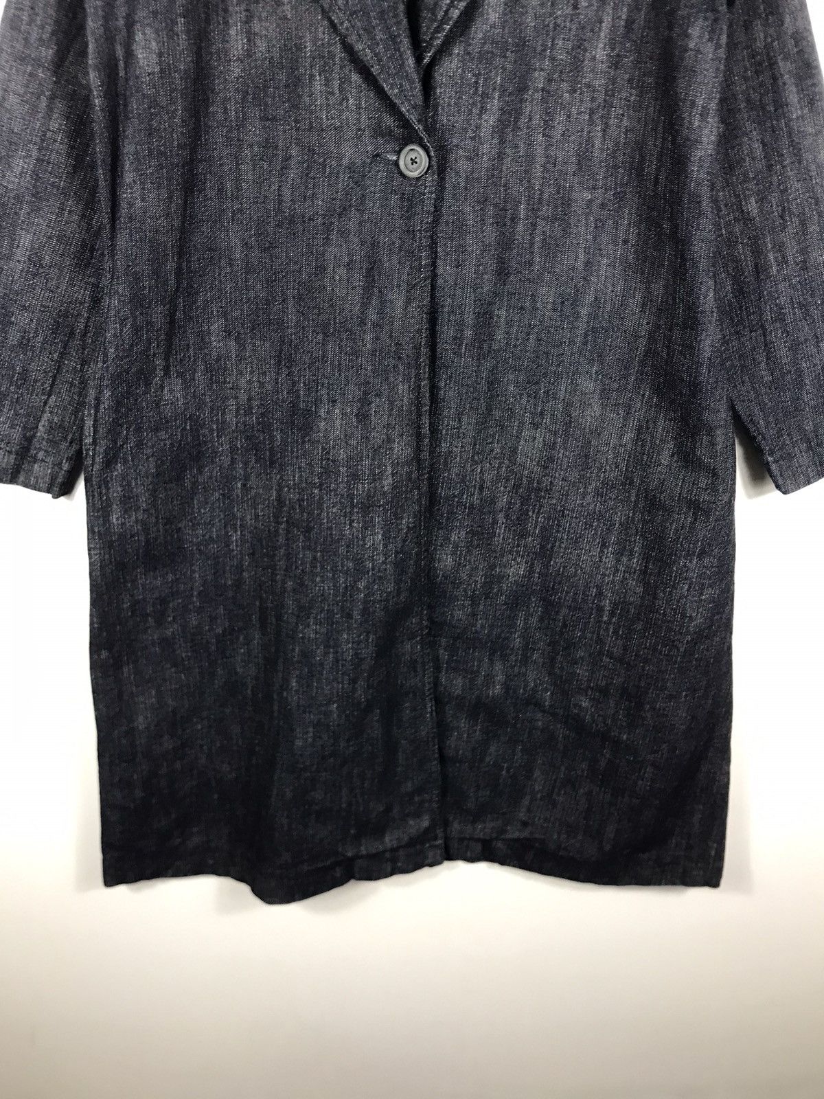 14th Addiction × Japanese Brand 🔥IN Jeans Denim Button Long Coat Size M / US 6-8 / IT 42-44 - 5 Thumbnail