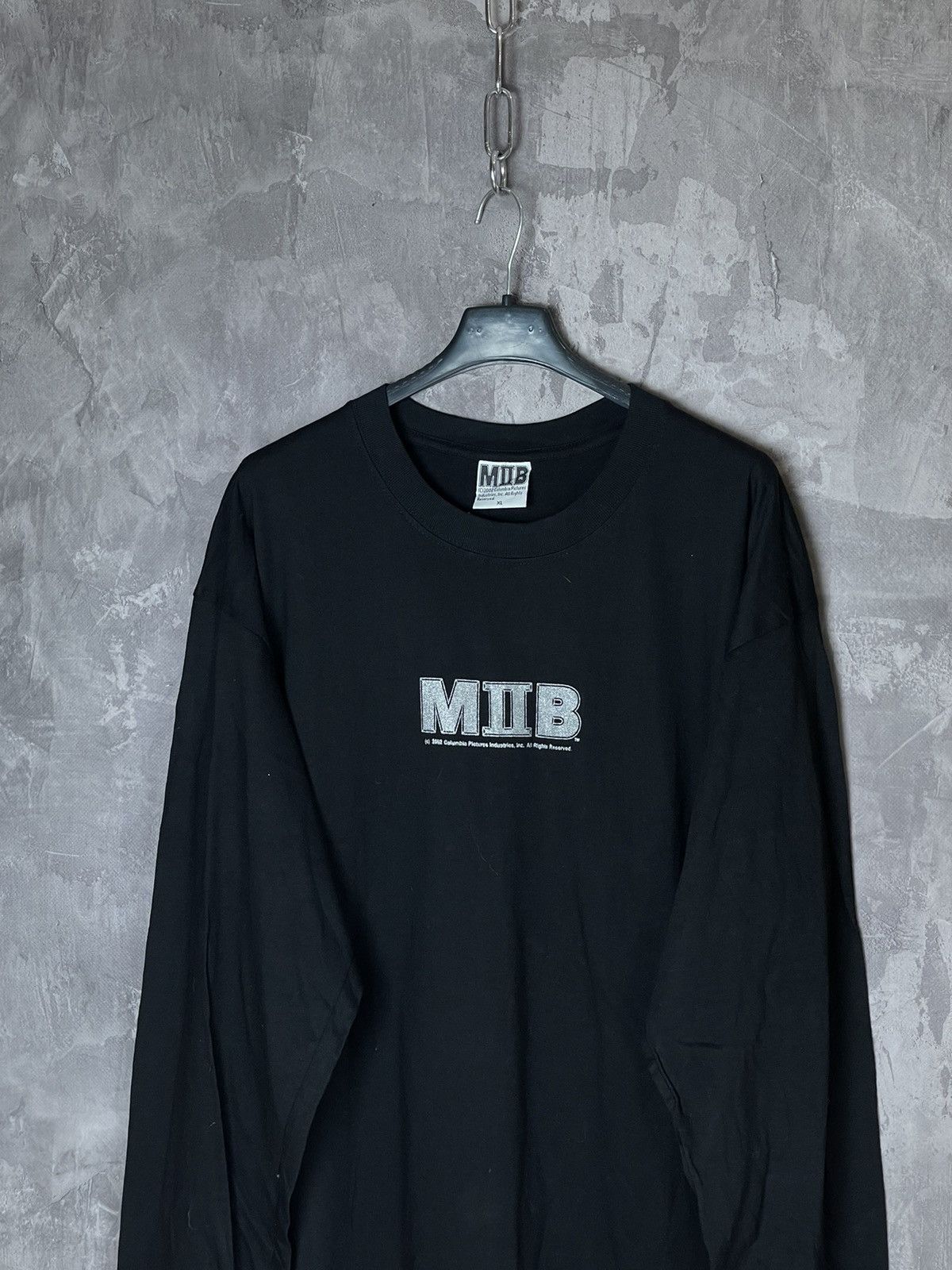 Band Tees × Vintage Vintage Men In Black MIB 2002s Very Rare Long Sleeve Tee Size US XL / EU 56 / 4 - 2 Thumbnail