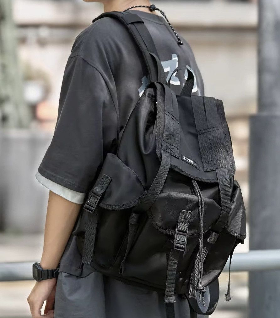 Other Capacity Outdoor Waterproof Black Backpack Size ONE SIZE - 2 Thumbnail