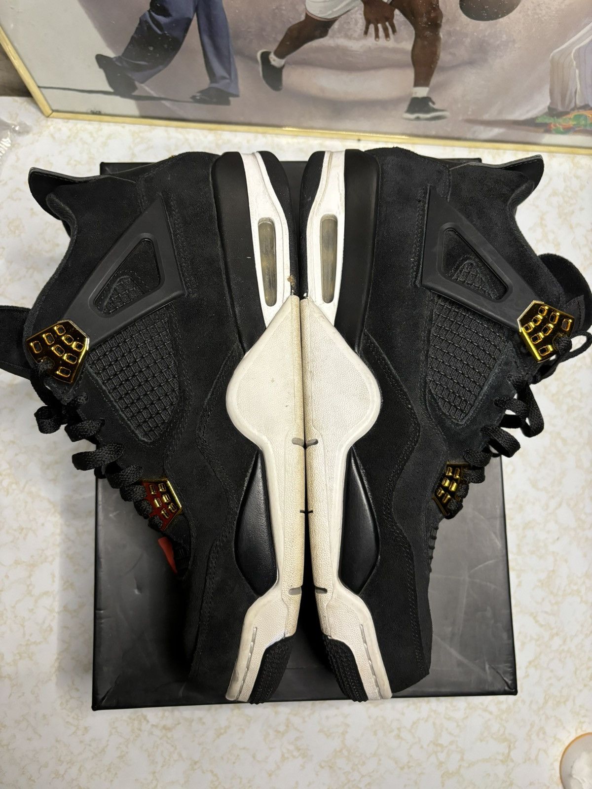 Jordan Brand Air Jordan 4 Retro Royalty 2017 Size US 11.5 / EU 44-45 - 4 Thumbnail
