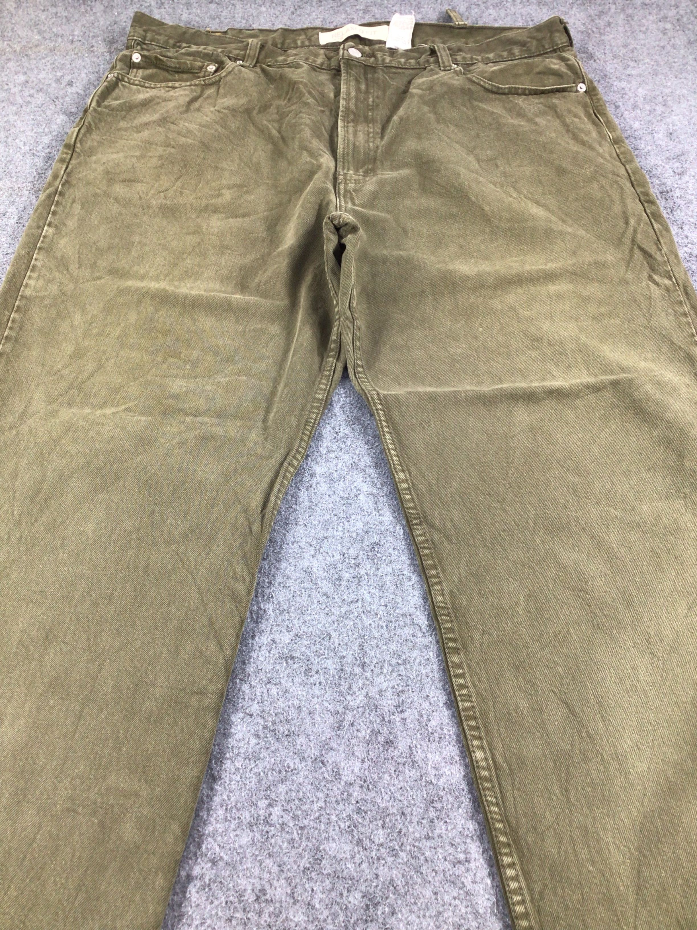 Levi's Vintage Levis 550 Jeans Faded Green KJ260 Size US 42 / EU 58 - 3 Thumbnail