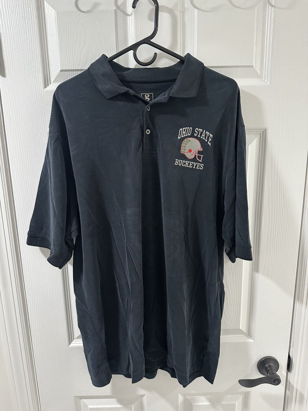 Other Corduroy Ohio State Black Polo Size US XL / EU 56 / 4 - 1 Thumbnail