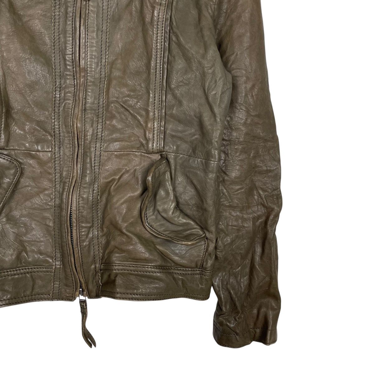 Other Cathy Jane Women Leather Jacket Size M / US 6-8 / IT 42-44 - 4 Thumbnail