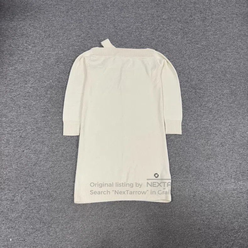 Hermes Hermes 24FW Asymmetric Cashmere Knit Dress with Off-Should Size XXS / US 00 / IT 34 - 1 Thumbnail