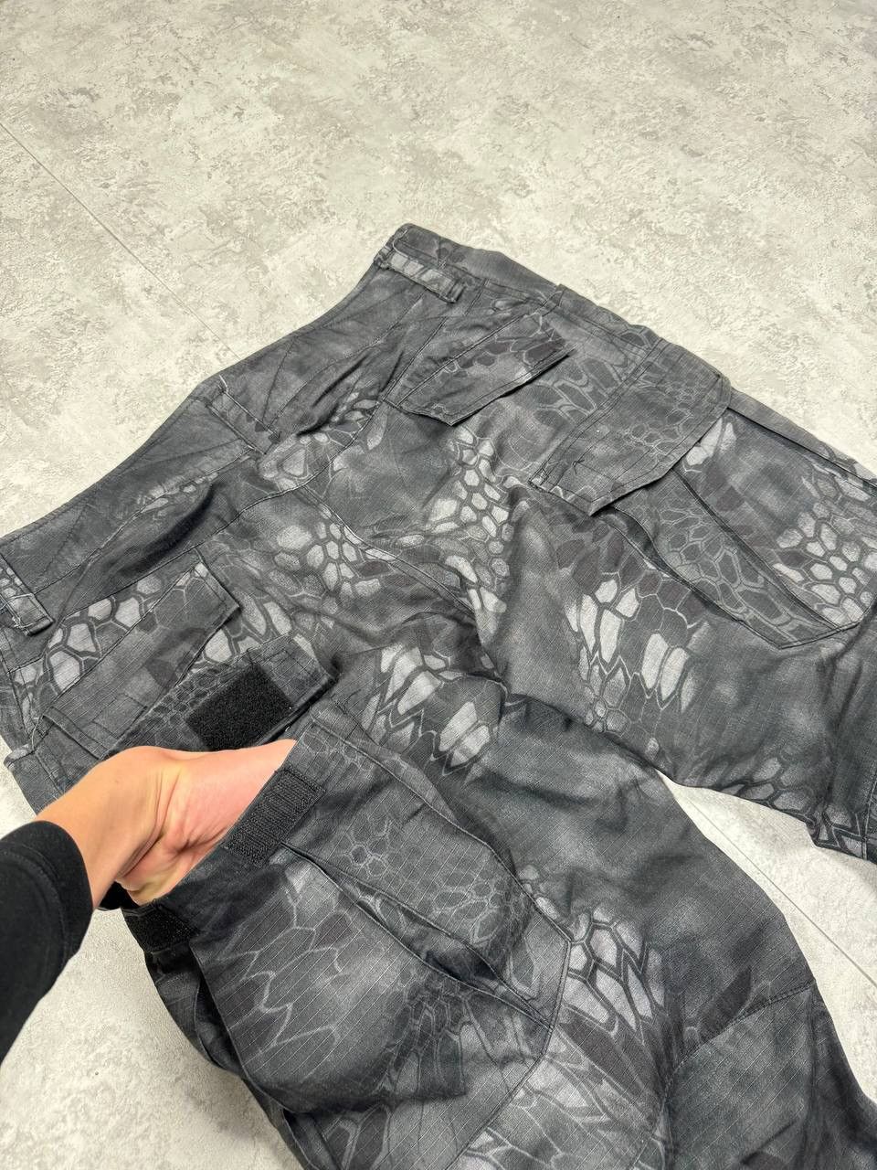 Japanese Brand Emerson Gray Camo Multipocket Tactical Pants Size 36 Size US 36 / EU 52 - 21 Thumbnail