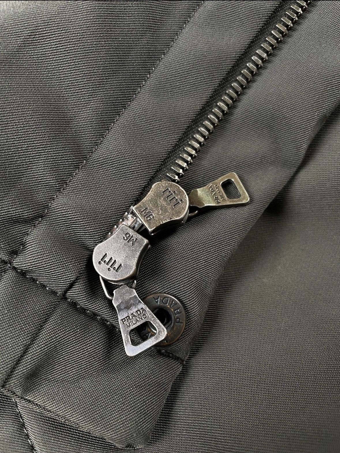 Prada Prada Nylon Down Padded Jacket Size US XL / EU 56 / 4 - 7 Thumbnail