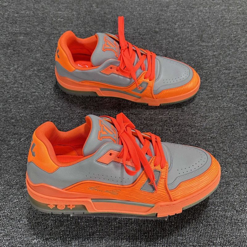 Louis Vuitton Louis Vuitton Trainer Low-Top Fashion Sneakers -2508 Size US 8.5 / EU 41-42 - 7 Thumbnail