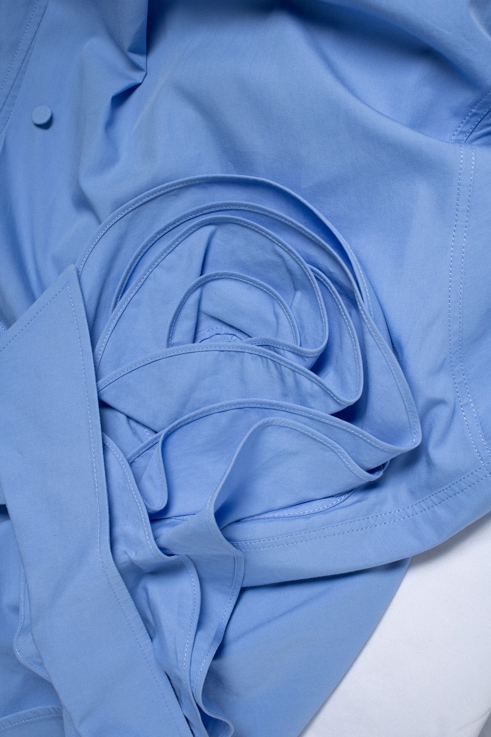 Valentino Valentino Garavani, blue cotton shirt Size S / US 4 / IT 40 - 7 Thumbnail