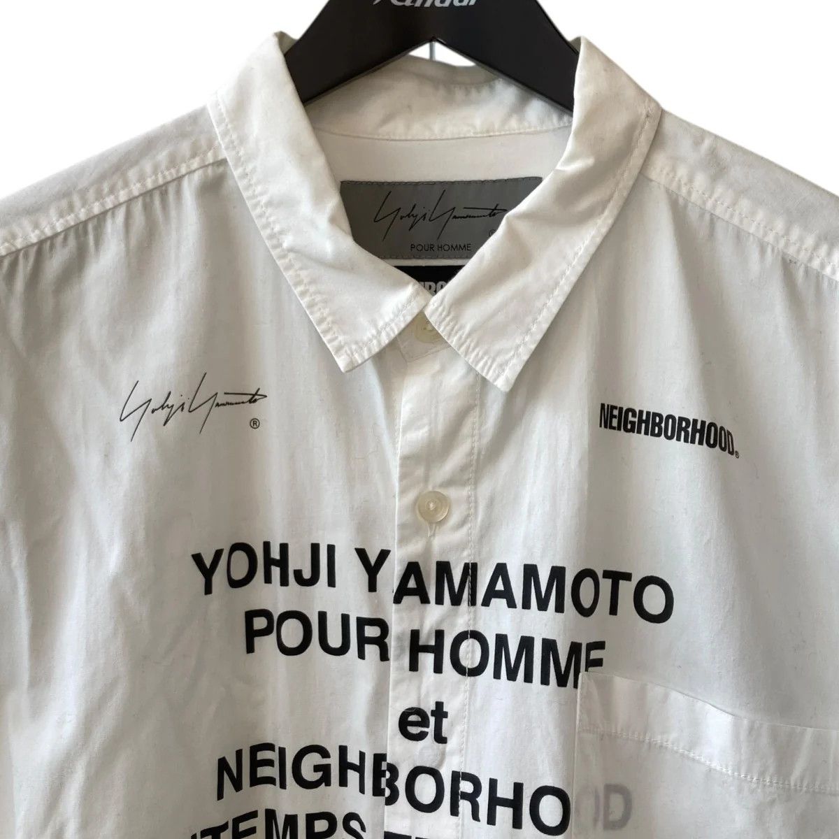 Yohji Yamamoto NEIGHBORHOOD YOHJI YAMAMOTO PRINT SHIRT LS Size US XL / EU 56 / 4 - 3 Thumbnail