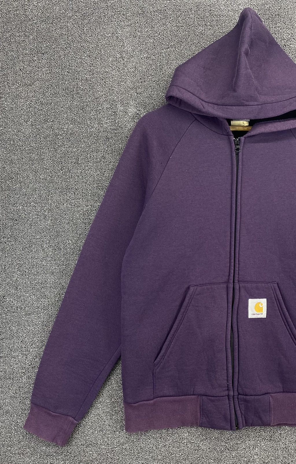 Carhartt Vintage Carhartt Zip Up Hoodie Jacket Size L / US 10 / IT 46 - 3 Thumbnail