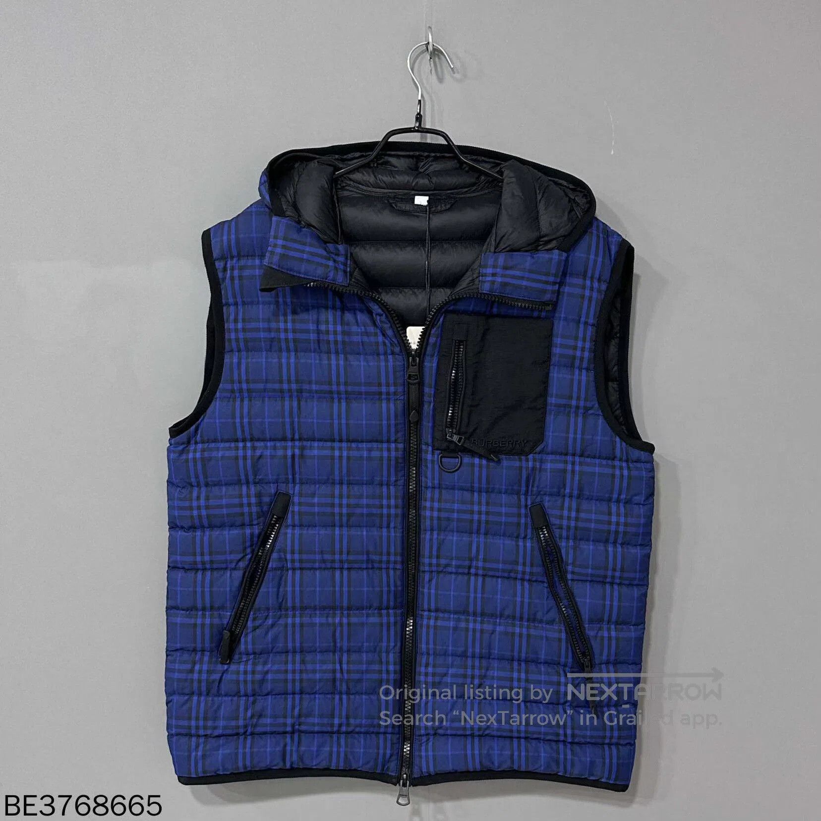 Burberry blue puffer vest from Burberry. Size US M / EU 48-50 / 2 - 1 Thumbnail