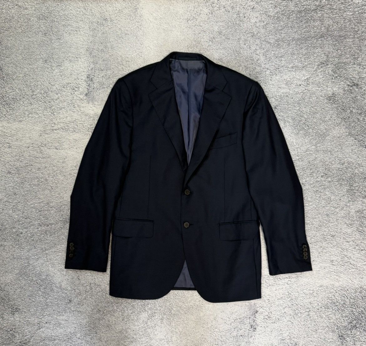 Suitsupply Suitsupply Lazio Blazer Jacket Mens EU52 US UK -42 Navy Wool Size 42R - 1 Thumbnail