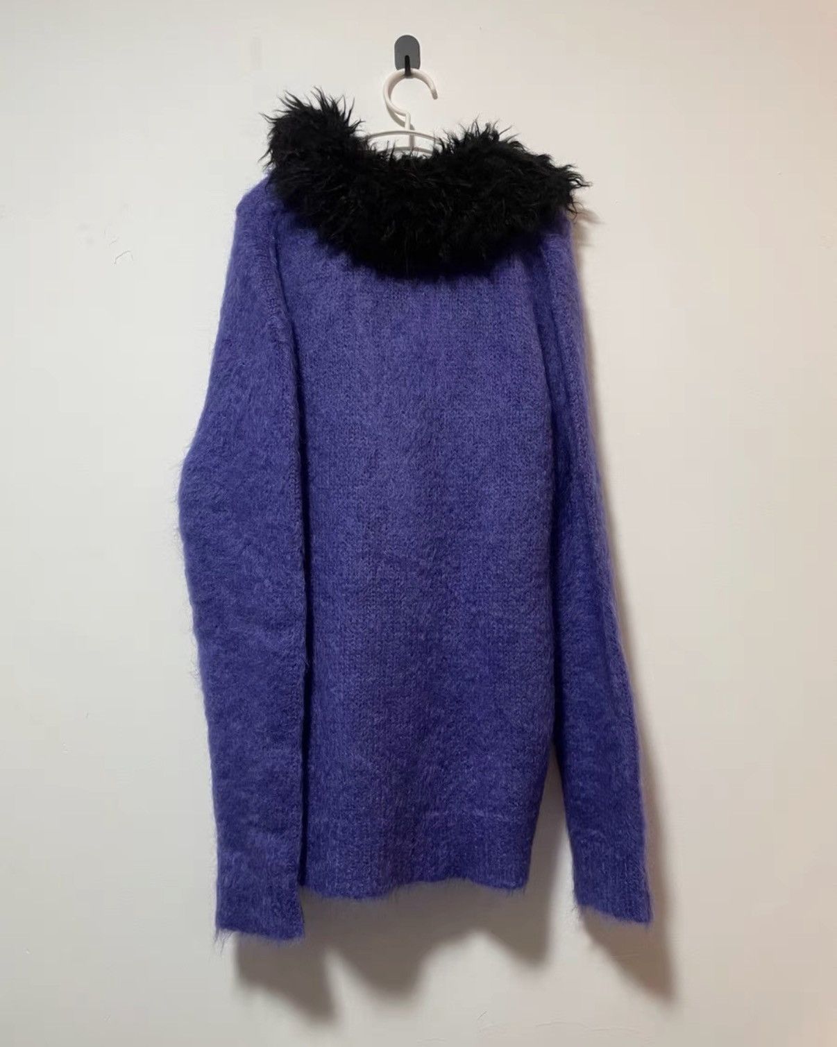 Marni Marni Mohair Fur Collar Cardigan Size US M / EU 48-50 / 2 - 2 Thumbnail