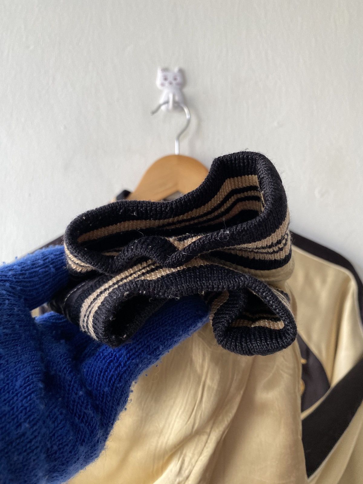 Japanese Brand × Vintage Vintage Karakuri Tamashi Japan Traditional Sukajan Jacket Size US L / EU 52-54 / 3 - 6 Thumbnail