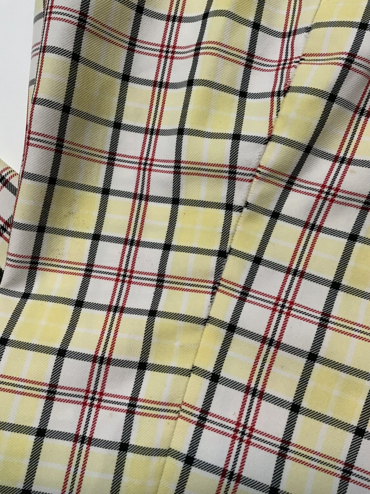 Vintage Vintage 60s 70s Media Plaid Cuffed Disco Mod Wide Leg Pants Size US 38 / EU 54 - 9 Thumbnail