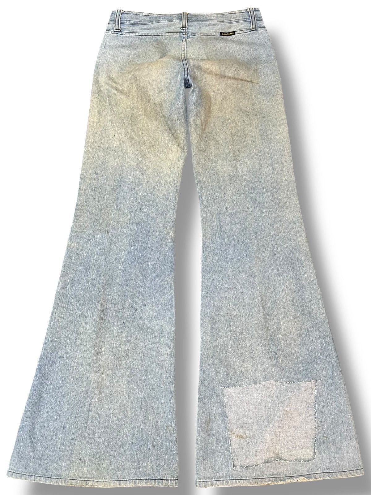 Beauty Beast × Japanese Brand Vintage Betty Smith Flare Bell Bottom Mudwash Denim Size US 29 - 6 Thumbnail