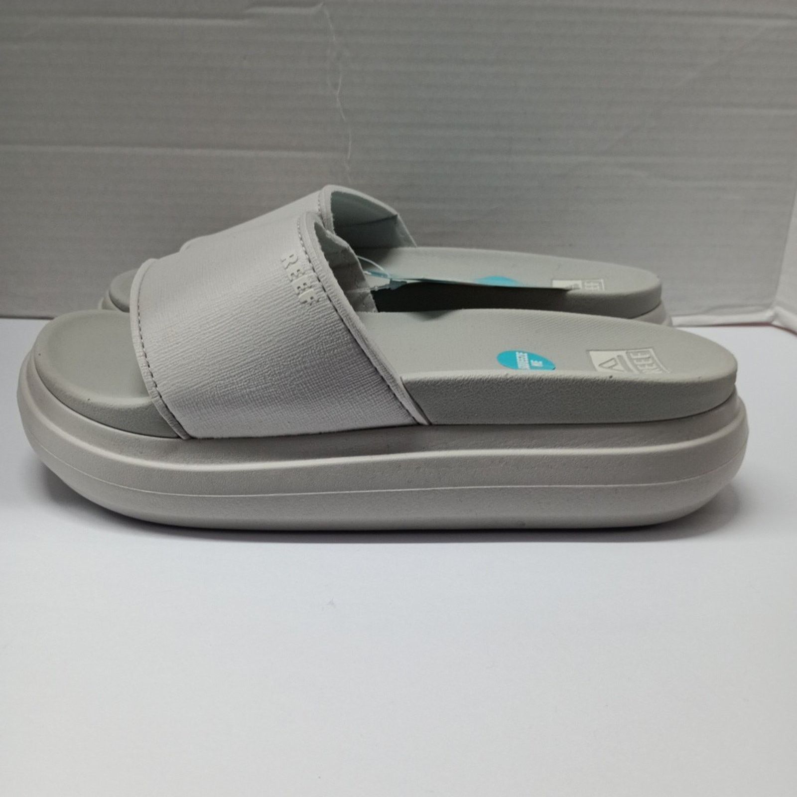 REEF Reef Cushion Bondi Bay Women's Sandals Size 9 Fog Synthetic Size US 9 / IT 39 - 3 Thumbnail