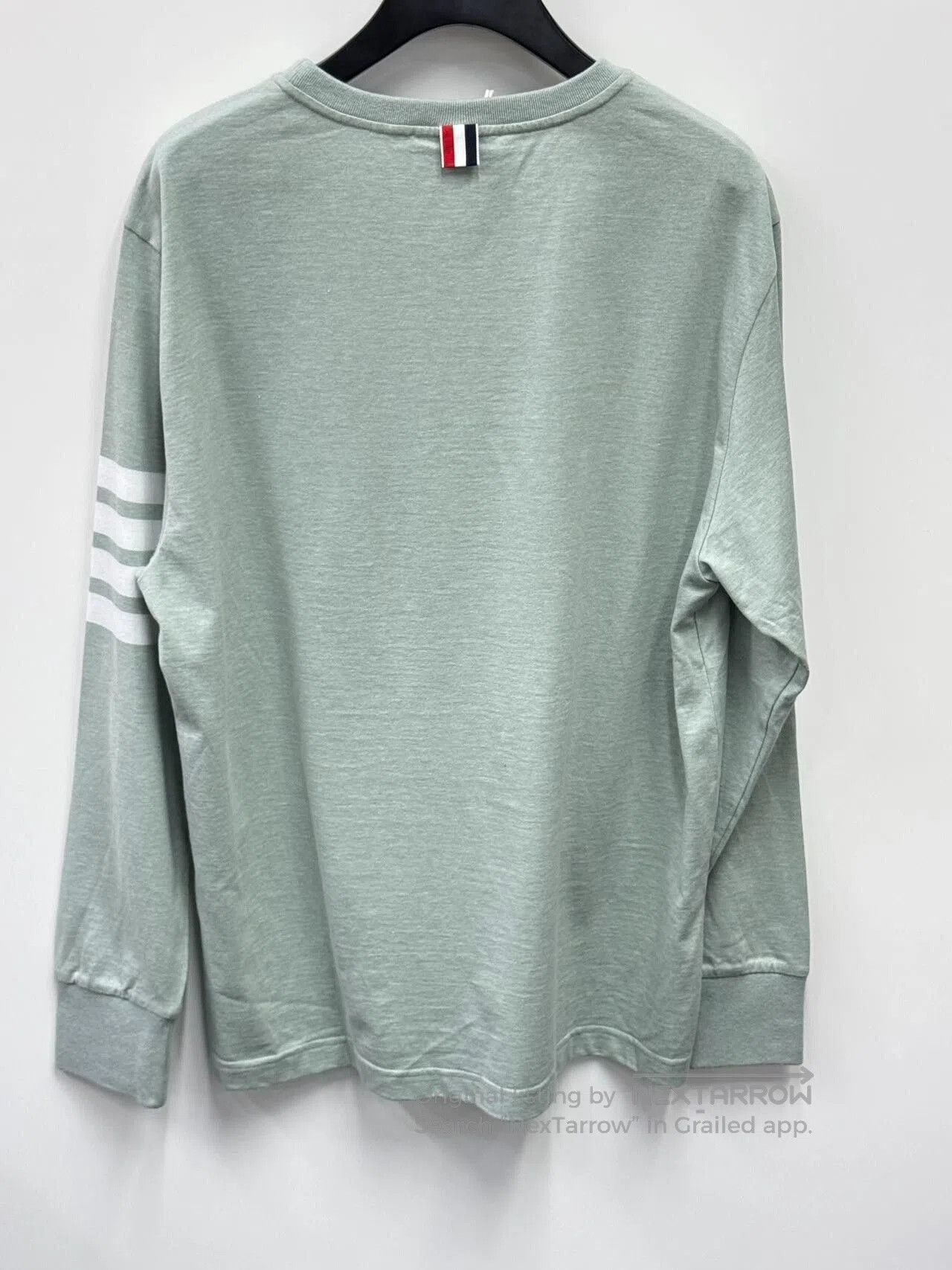 Thom Browne Thom Browne Long Sleeve T-Shirt Green. Size US S / EU 44-46 / 1 - 2 Thumbnail