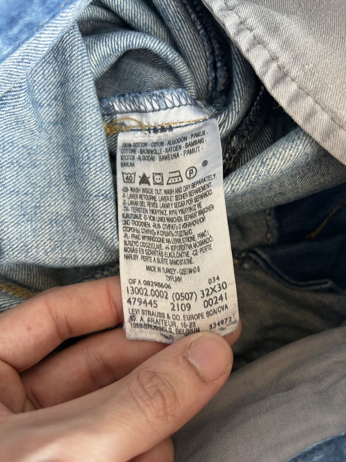 Levi's Levis Engineered Jeans Buckle Back Tag W32 Actual 34x27.5 Size US 32 / EU 48 - 13 Thumbnail