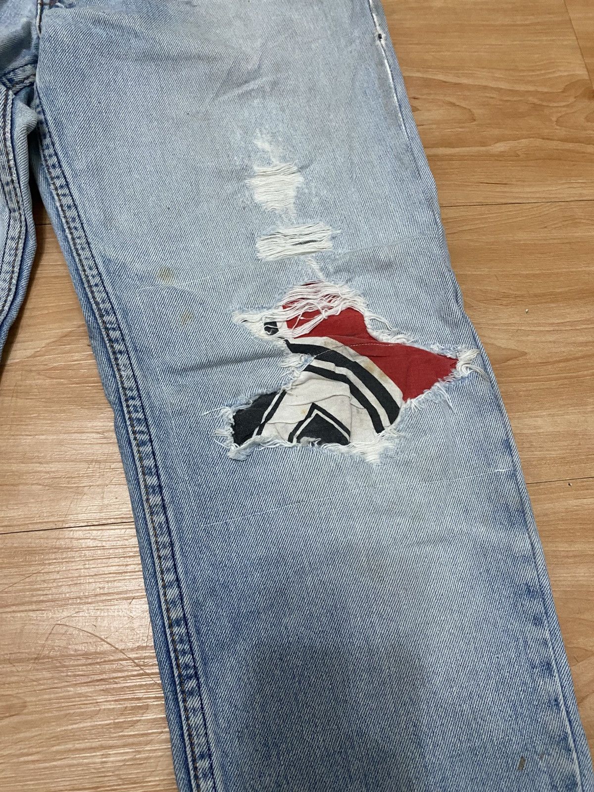 Levi's × Levi's Vintage Clothing × Vintage Vintage levis 359 regular fit distressed denim Size US 28 / EU 44 - 3 Thumbnail