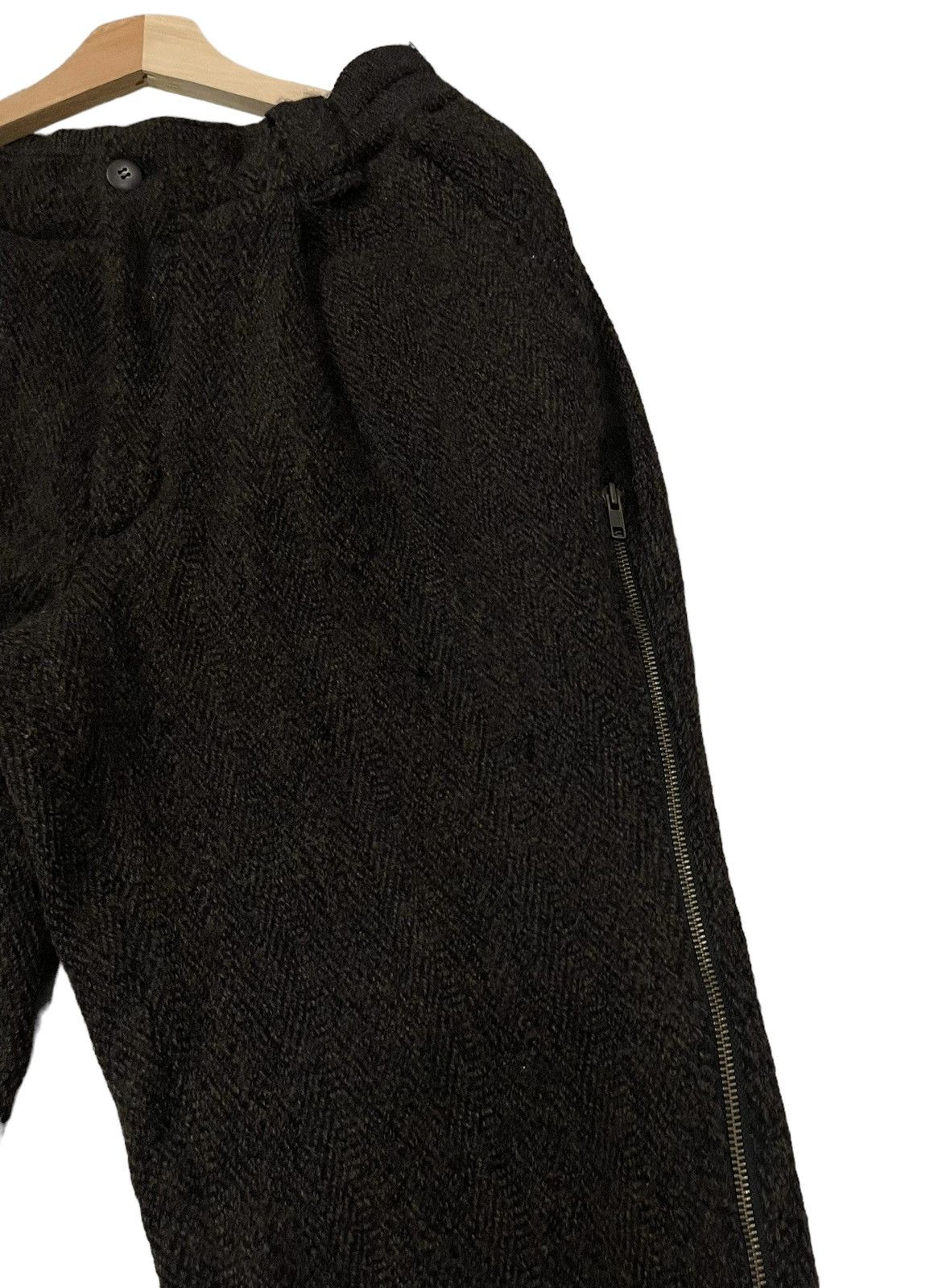 Issey Miyake Vintage Issey Miyake Men Wool Tweed Seditionaries Pants Size US 32 / EU 48 - 2 Thumbnail