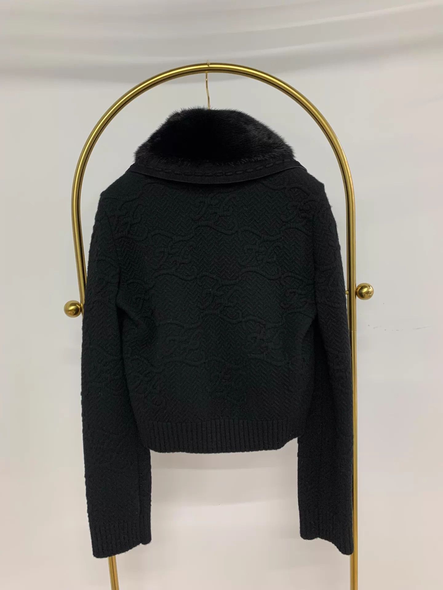 Fendi Fendi Mink Fur Paneled Black Near New 36 Jacket Size XS / US 0-2 / IT 36-38 - 3 Thumbnail