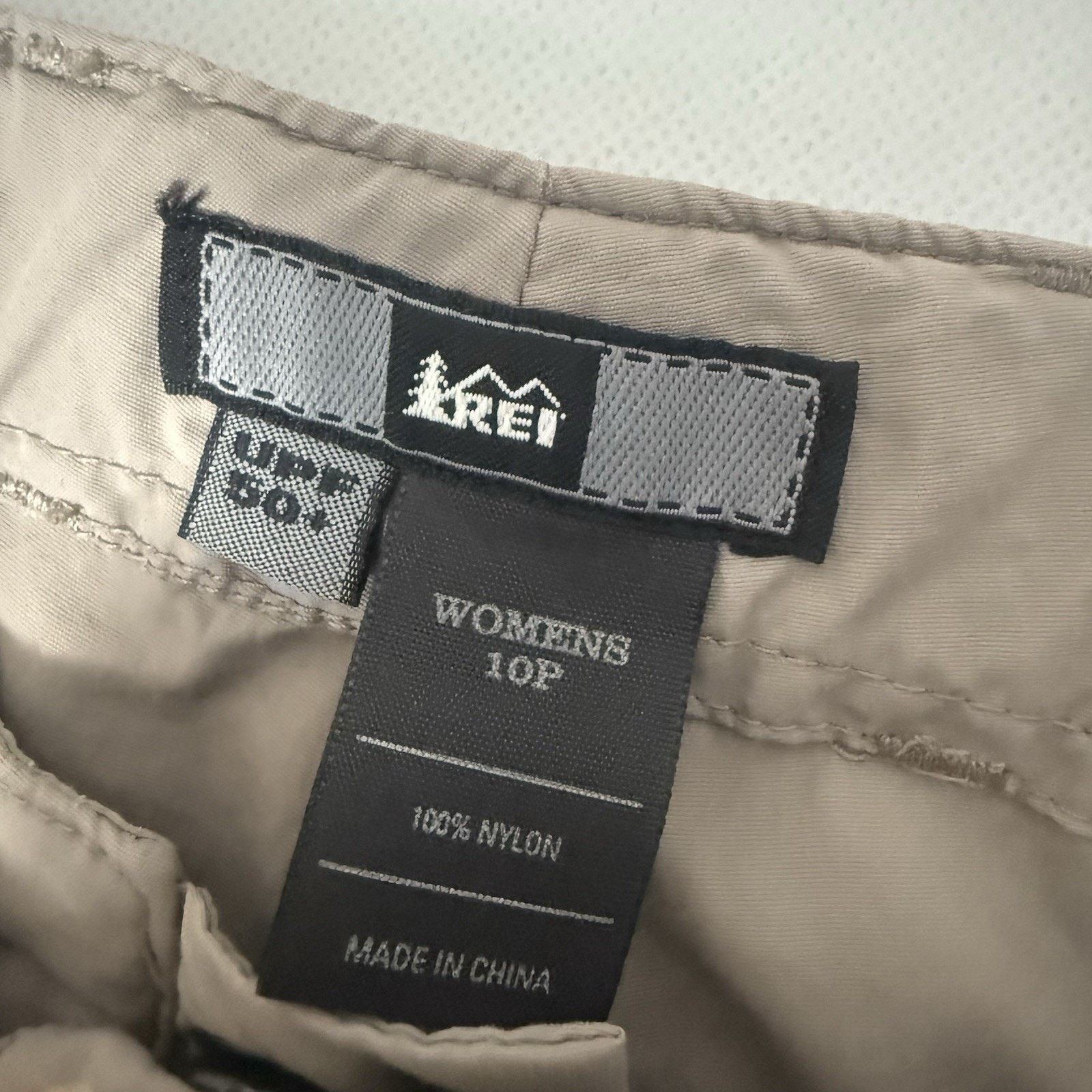 Rei REI Convertible Pants 10P Sahara Nylon UPF 50+ Hiking Cargo Size 30" / US 8 / IT 44 - 3 Thumbnail