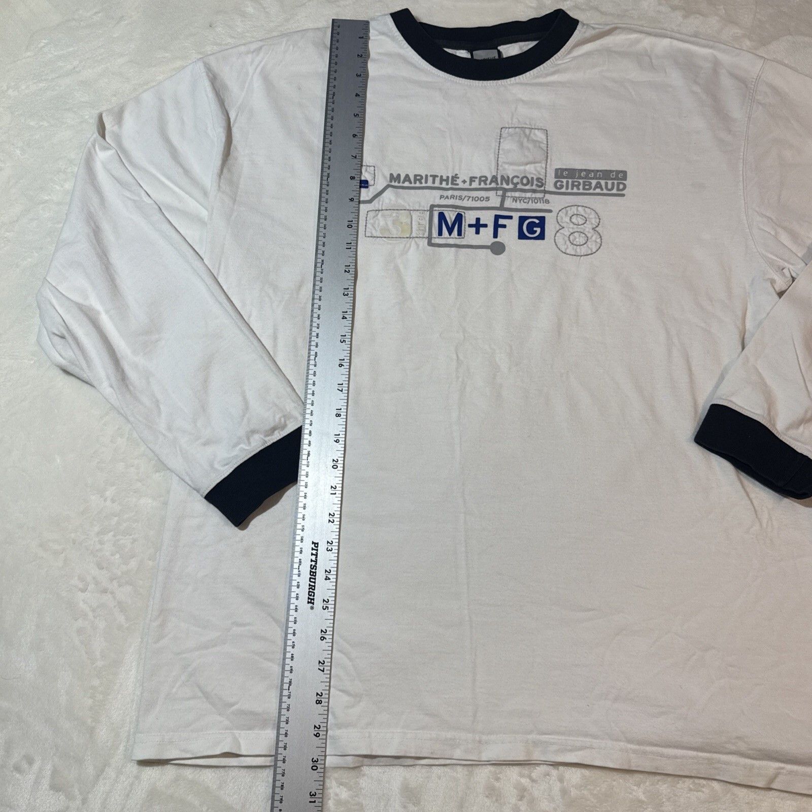 Girbaud Marithe Francois Girbaud M+F G 8 Long Sleeve 2XL, Men's (Size Xxl) — image 6 of 6