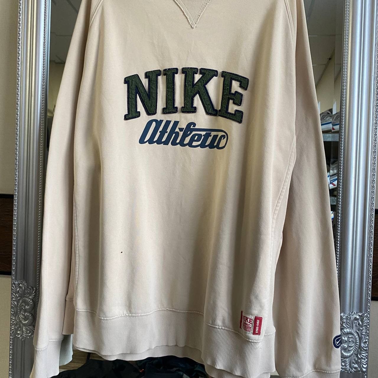 Nike Nike Vintage Big Logo Sweathirt Size US XL / EU 56 / 4 - 2 Thumbnail