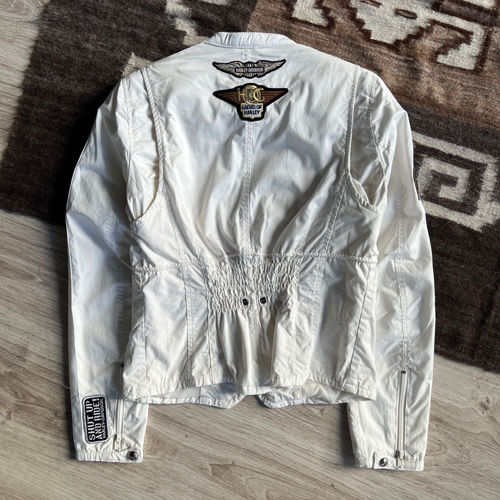 Harley Davidson Harley Davidson Y2K Biker Moto Jacket 9933AC Size XS / US 0-2 / IT 36-38 - 4 Thumbnail