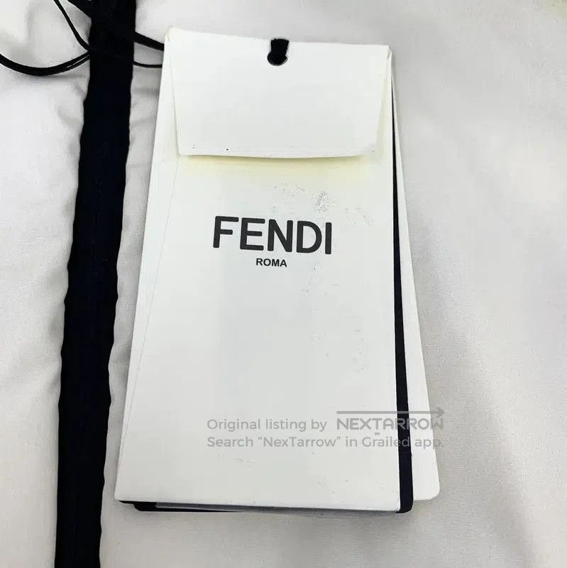Other Fendi Black Abstract Patterned Zip-Up Jacket . Size US L / EU 52-54 / 3 - 6 Thumbnail