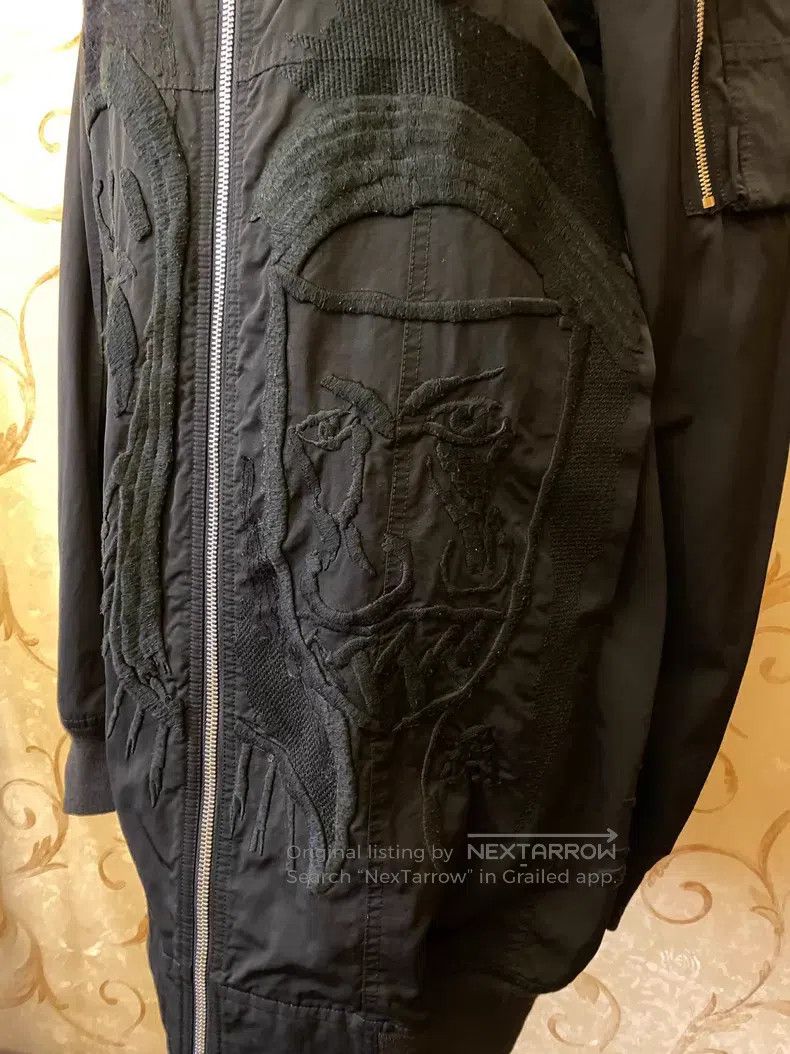 Rick Owens Rick Owens 15ss Rare Ghost Face Flight Jacket Size US M / EU 48-50 / 2 - 4 Thumbnail