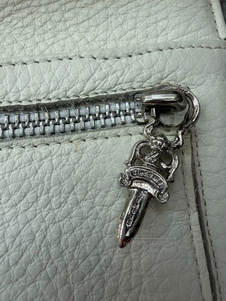 Chrome Hearts CHROME HEARTS White double cross leather bag Size ONE SIZE - 3 Thumbnail