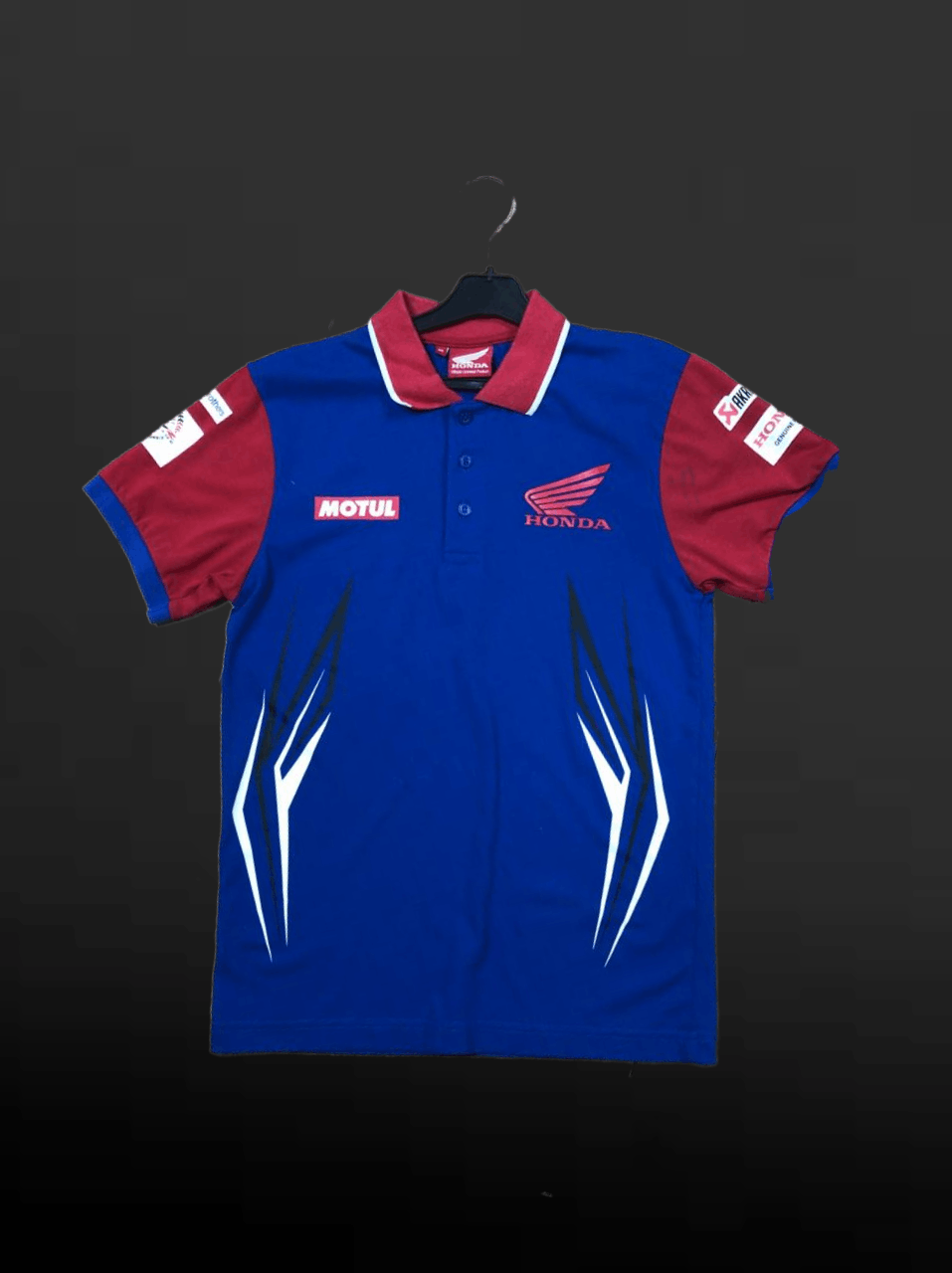 Honda HONDA Racing Blue and Red Y2K Polo Size XS Size US XS / EU 42 / 0 - 1 Thumbnail